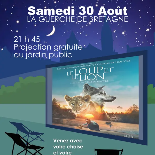 Cinéma Plein Air Le Loup et le Lion