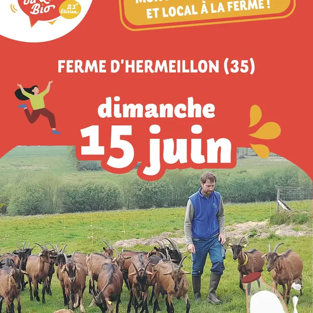 Fête du lait bio  - 15 juin - saint m'hervé