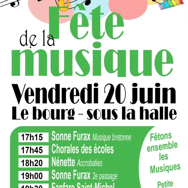 fete de la musique st pere 20 juin