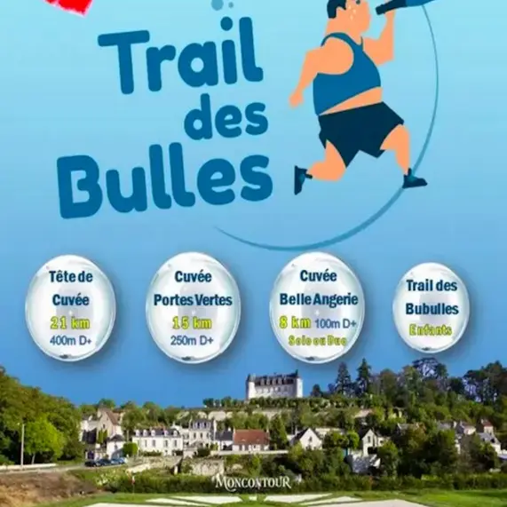 Trail des bulles Moncontour Vouvray