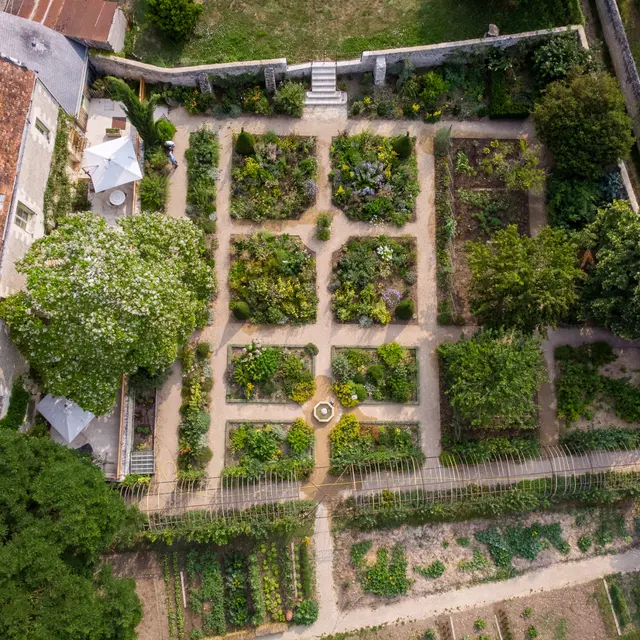 Jardin de Curé à Chédigny