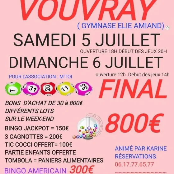 Loto à Vouvray