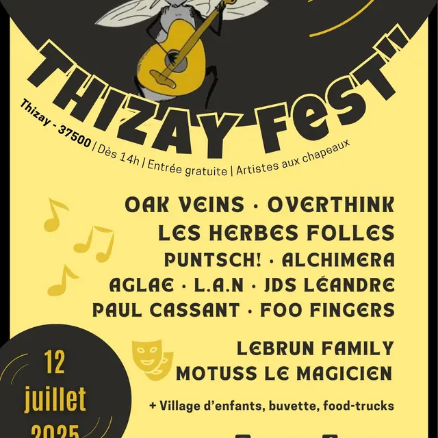 Affiche Thizay Fest