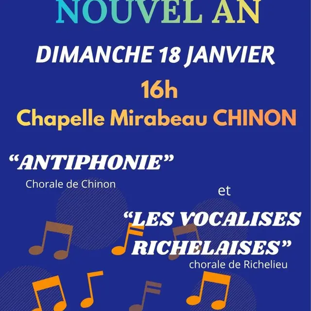Concert du Nouvel An - Vocalises Richelaises