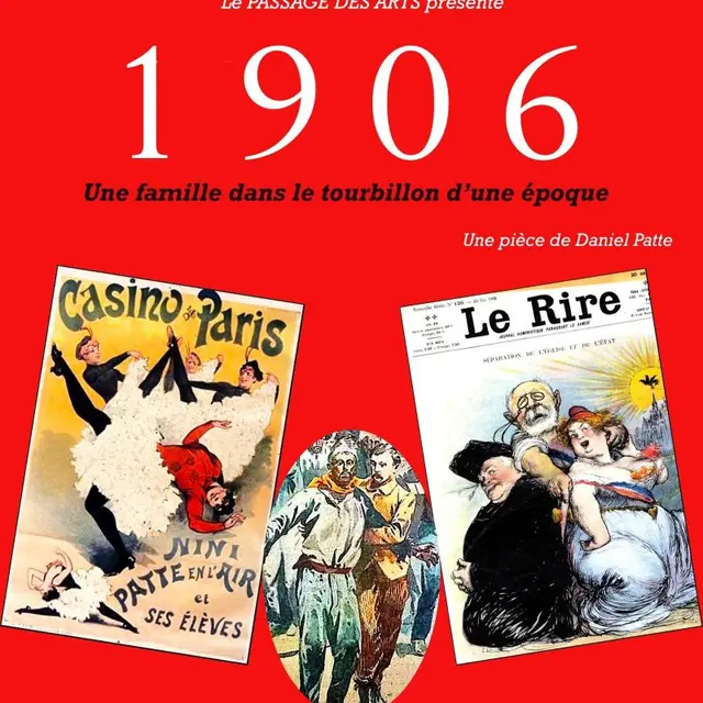Affiche Spectacle 1906 Maison des Vins du Véron
