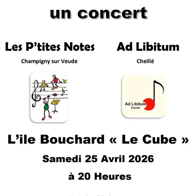 Affiche Deux Chorales pour un Concert