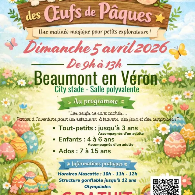 CCCVL - Pâques à Beaumont-en-Véron