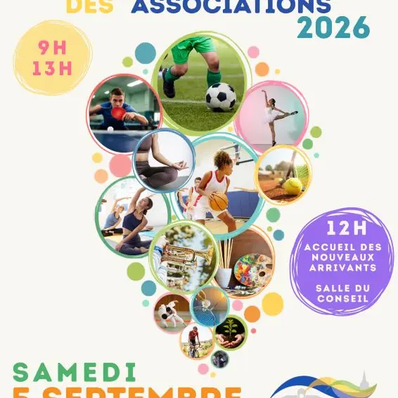 Forum des associations à Vernou-sur-Brenne
