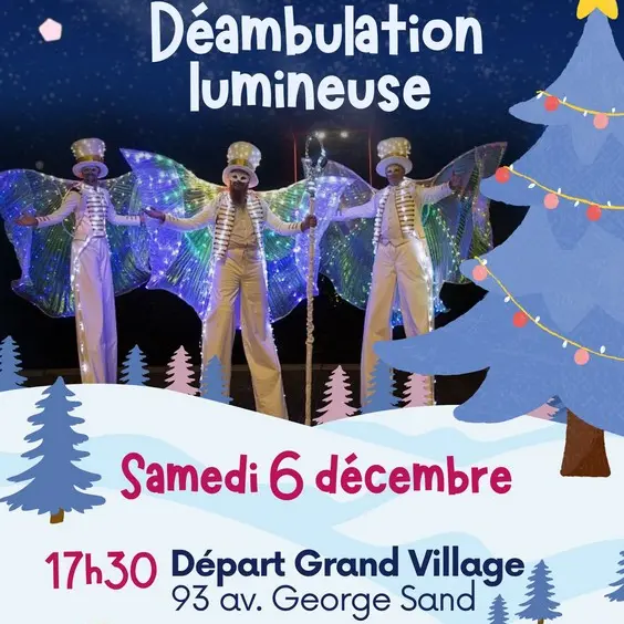 Noël à la Villo, déambulation lumineuse