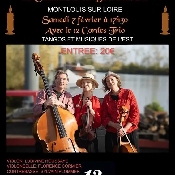Concert à la bougie Château de la Bourdaisière Montlouis