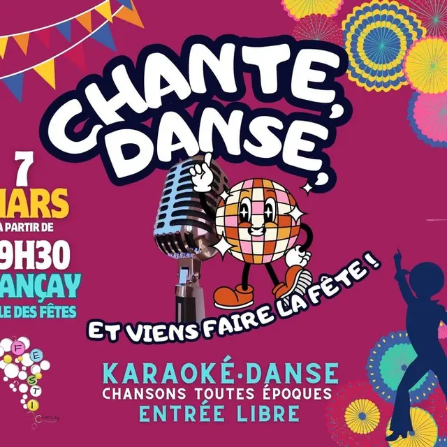Soirée danse karaoké à Chançay