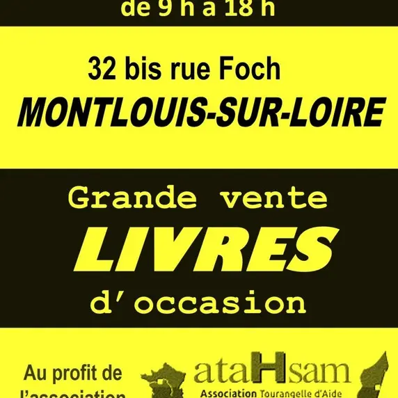 Vente de livres d'occasion à Montlouis