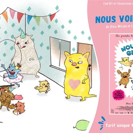 1, 2, 3, ciné avec Ciné Off Nous Voilà Grands