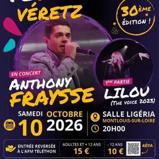 Concert Téléthon à Véretz
