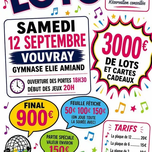 Loto à Vouvray