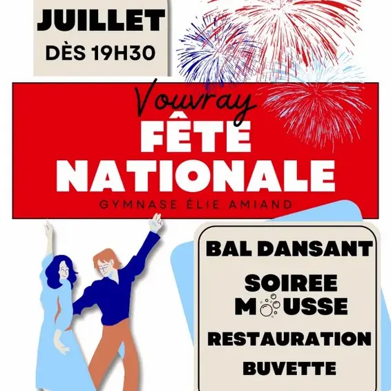 Fête nationale à Vouvray
