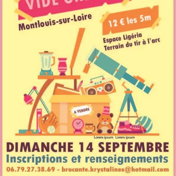 Vide-grenier Montlouis-sur-Loire