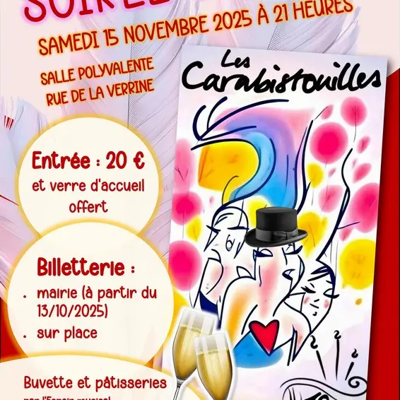 Soirée cabaret à Vouvray avec Les Carabistouilles