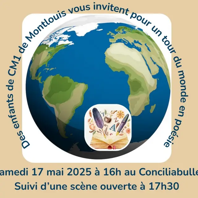 Après-midi poésie Conciliabulle Montlouis