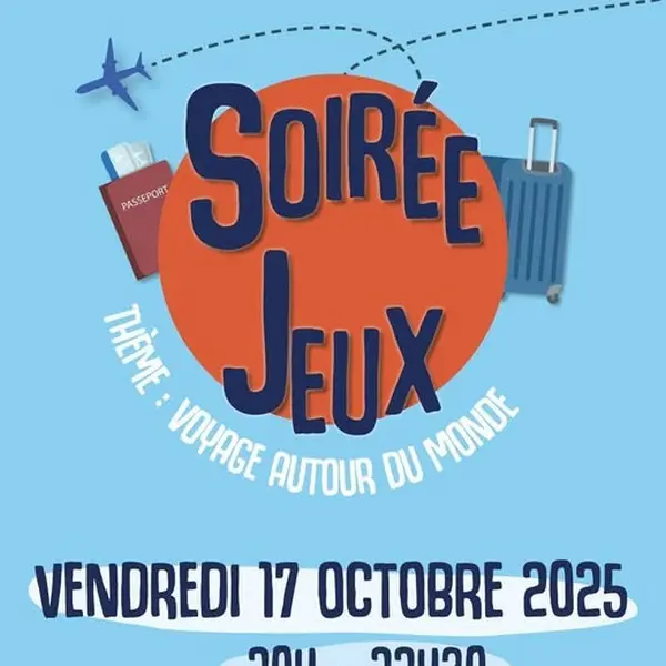 Soirée jeux à la Ludothèque de Larçay