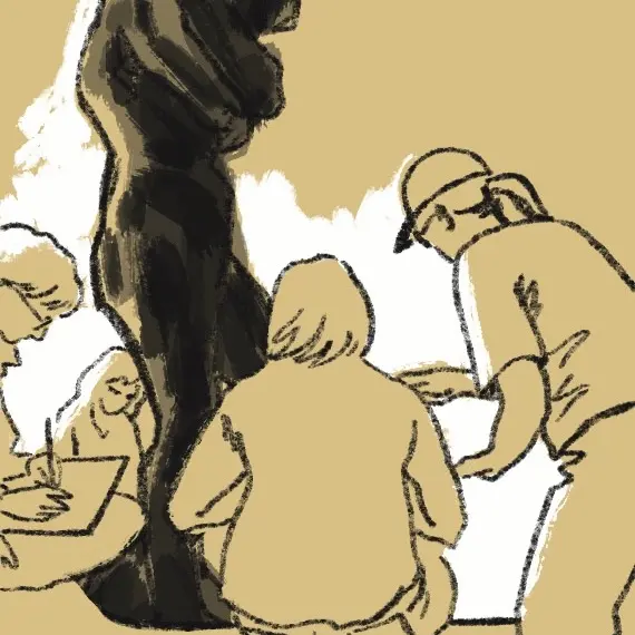 1904 - Dessinez au musée - © Clotilde Boutrolle