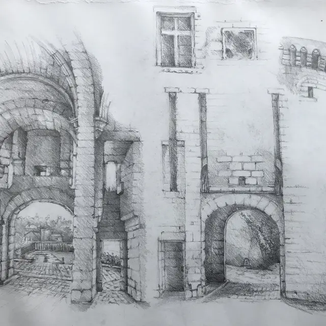 2024. Recto-verso de la porte Royale