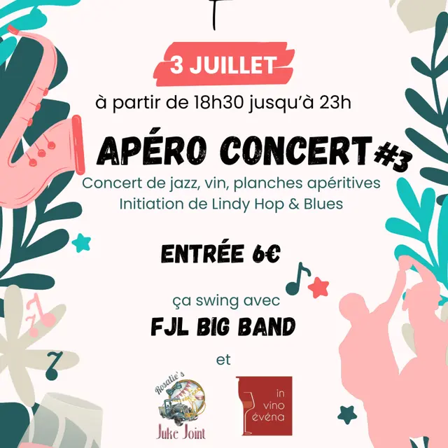 2025 Apero Concert Affiche