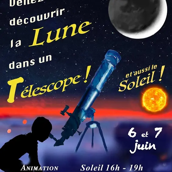 2022_Affiche-On-The-Moon-Again_Genillé_Loches_Val_de_Loire