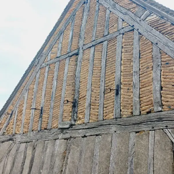 Maison en pan de bois au Boulay