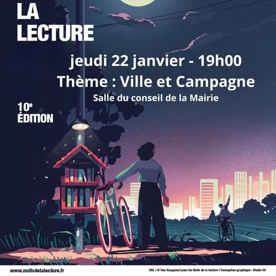 Nuit de la lecture Vernou sur Brenne