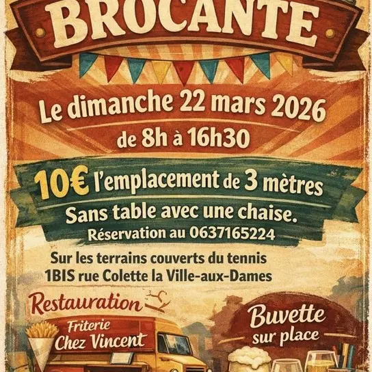 Vide-grenier à la Ville-aux-Dames