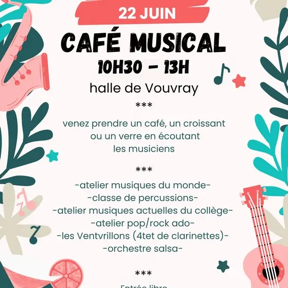 Café musical Vouvray