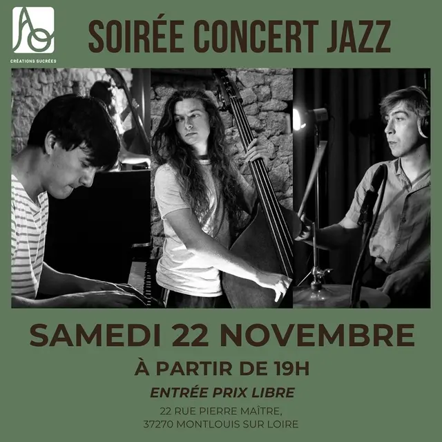 Soirée concert jazz à Montlouis