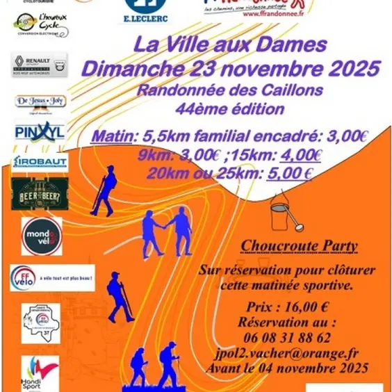 Randonnée des Caillons La Ville-aux-Dames