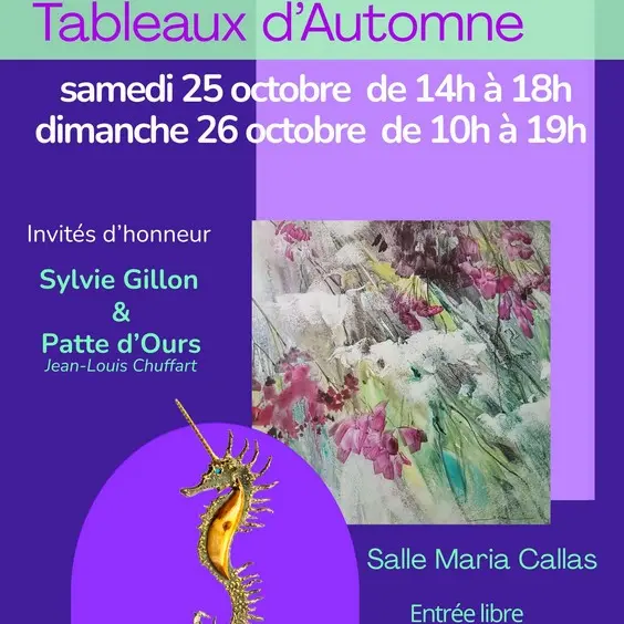 Salon tableaux d'automne La Ville-aux-Dames