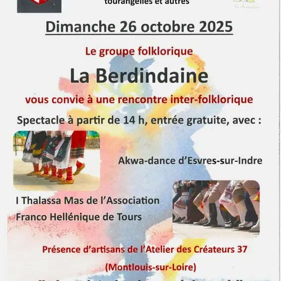 Rencontre inter-floklorique La Berlinaine à Montlouis