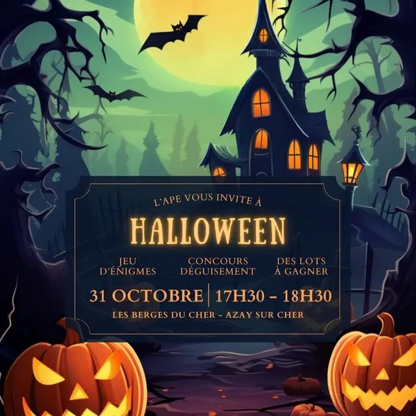Halloween de l'APE à Azay-sur-Cher