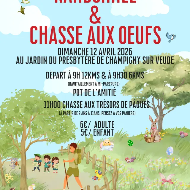 TVV - Chasse aux oeufs - Champigny-sur-Veude