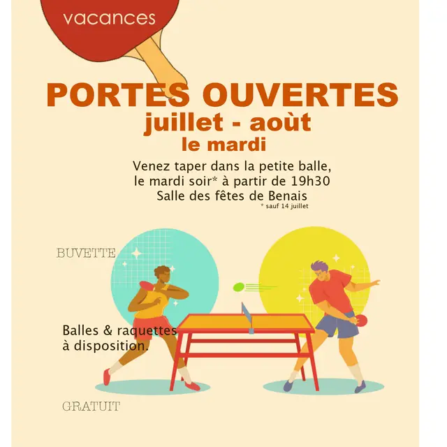 tennis de table Benais