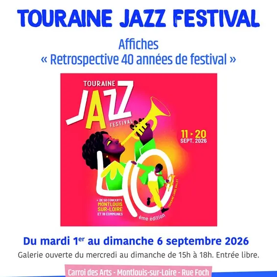 Touraine Jazz Festival exposition au Carroi des Arts