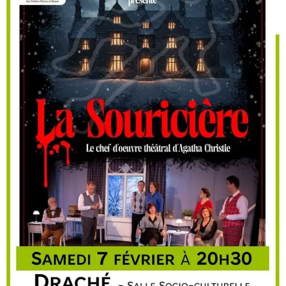 visuel spectacle ACIVEM le 7 février à draché