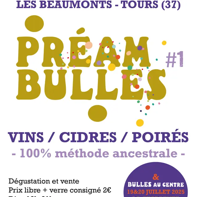 Affiche Préambulles 2025 simplifiée