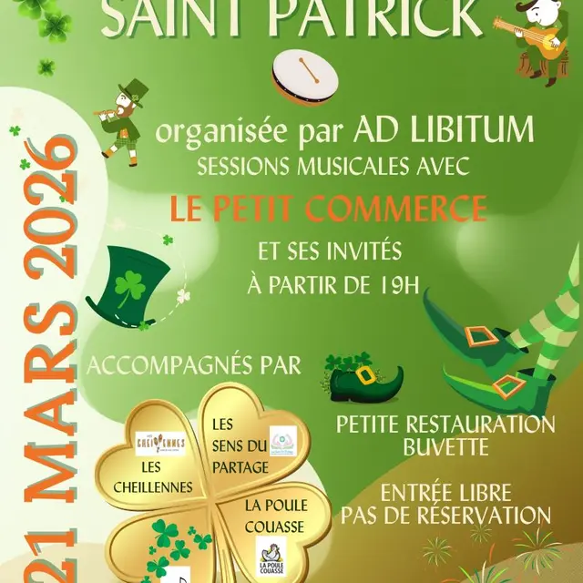 TVI - 21.03 - Cheillé - Saint Patrick