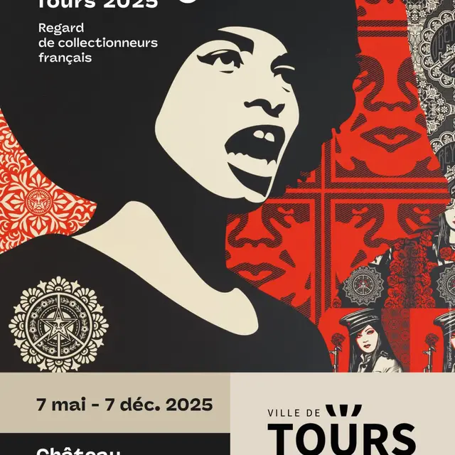 Affiche-exposition-Obey-Chateau-de-Tours