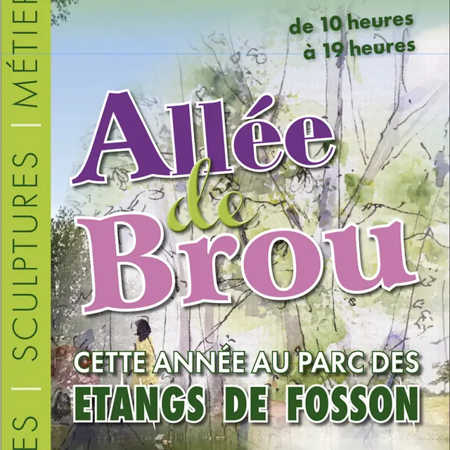 Allée de Brou Noyant-de-Touraine 30 août 2026