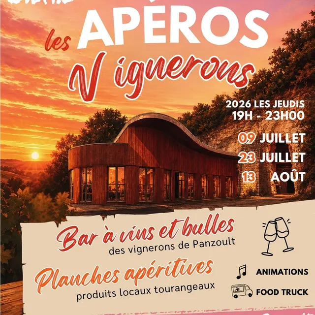 Apéros Vignerons Cave de la Sibylle Panzoult été 2026