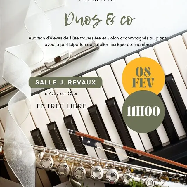 Duos & co Audition de l'école de musique