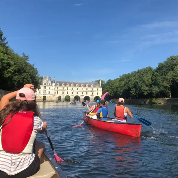 Aventure Canoë - Le château de Chenonceau