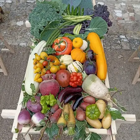 Brancard de légumes pour Saint Fiacre