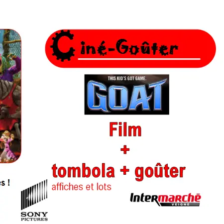 Affiche Ciné-Goûter Goat